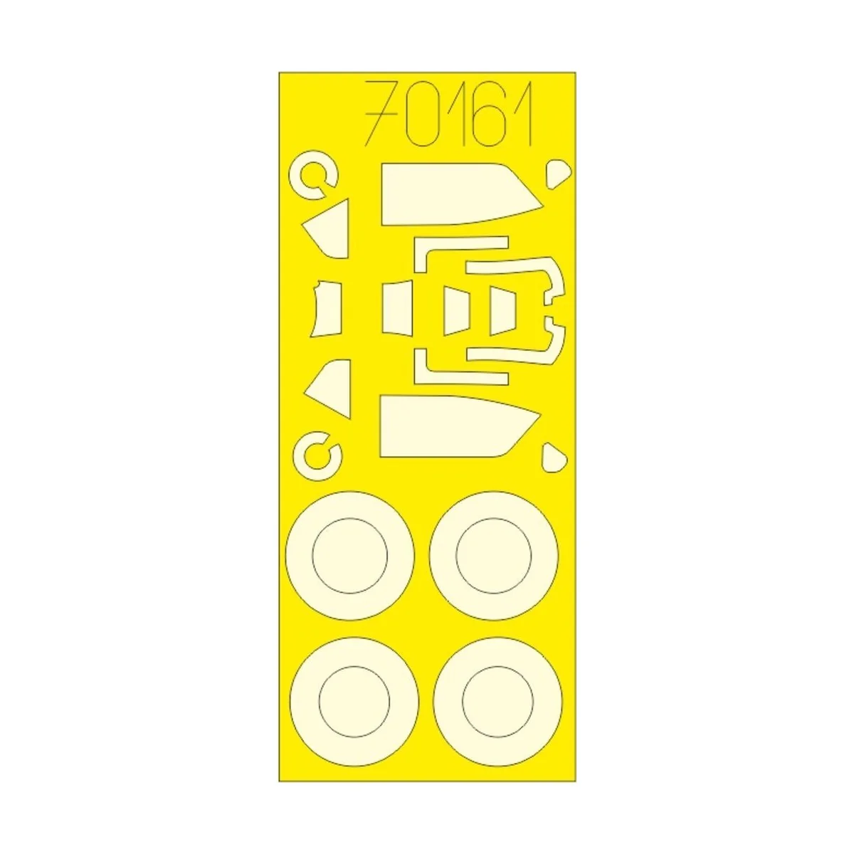 Bf 109G-14 EDUARD-PROFIPACK, 1/72 - Eduard Plastic Kits 70161