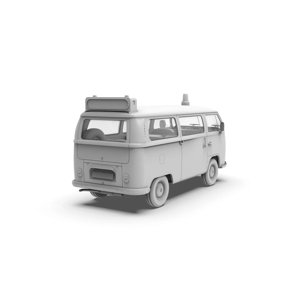 VOLKSWAGEN T2 Model 1967 Airport Bus, 1/35 - AK Interactive AK35033
