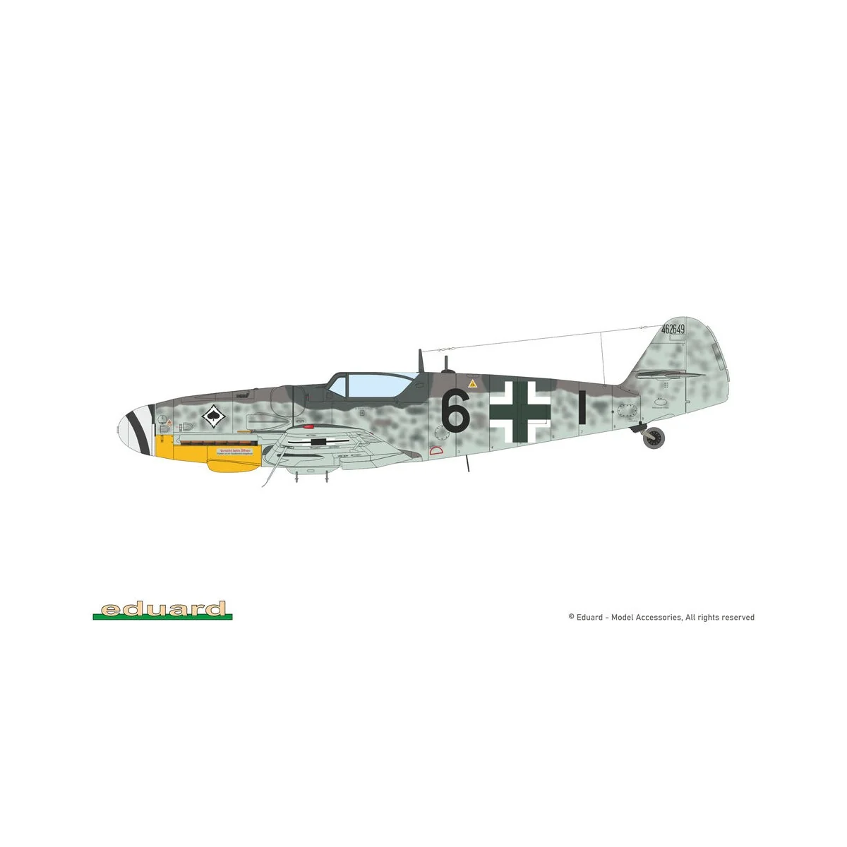 Bf 109G-14 EDUARD-PROFIPACK, 1/72 - Eduard Plastic Kits 70161