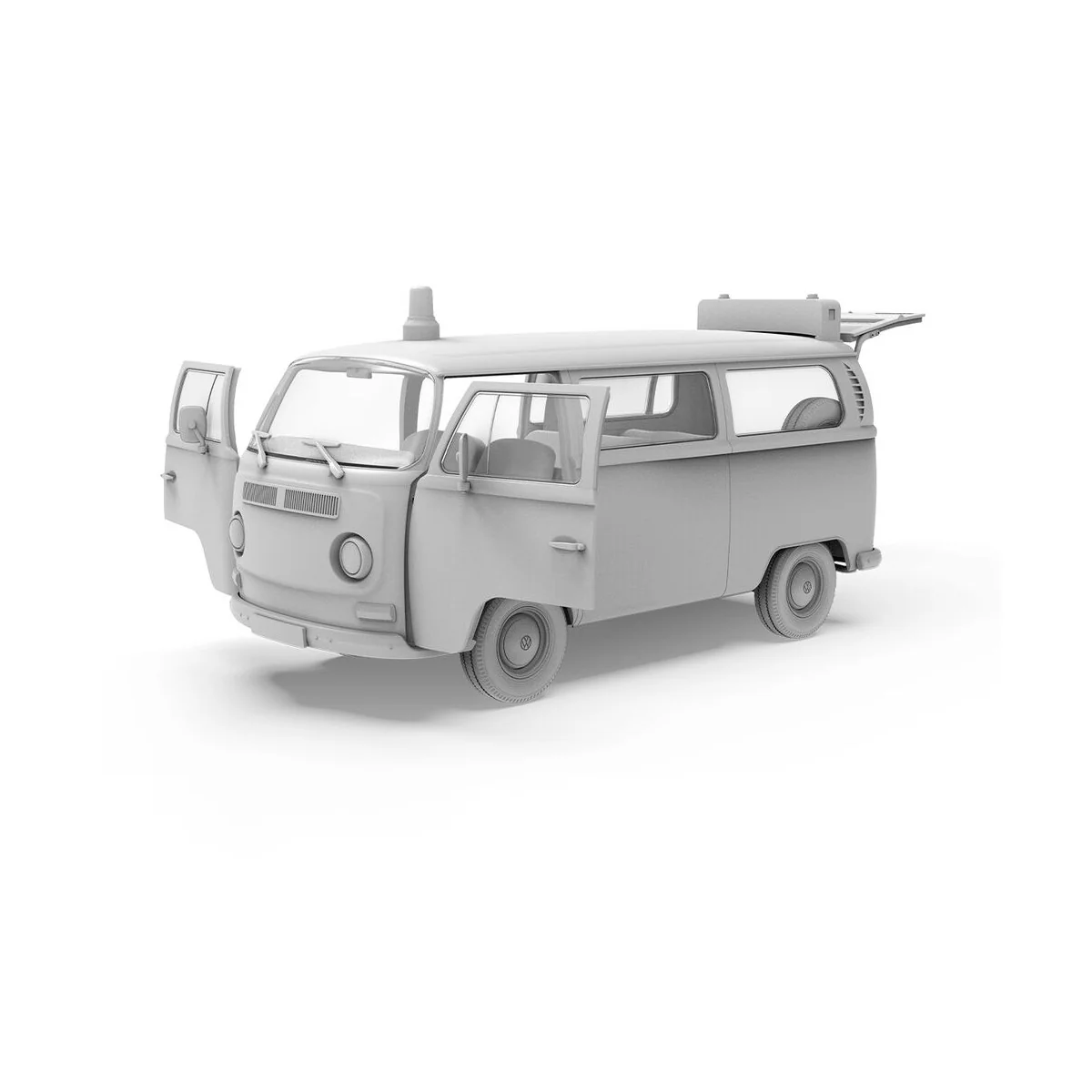 VOLKSWAGEN T2 Model 1967 Airport Bus, 1/35 - AK Interactive AK35033