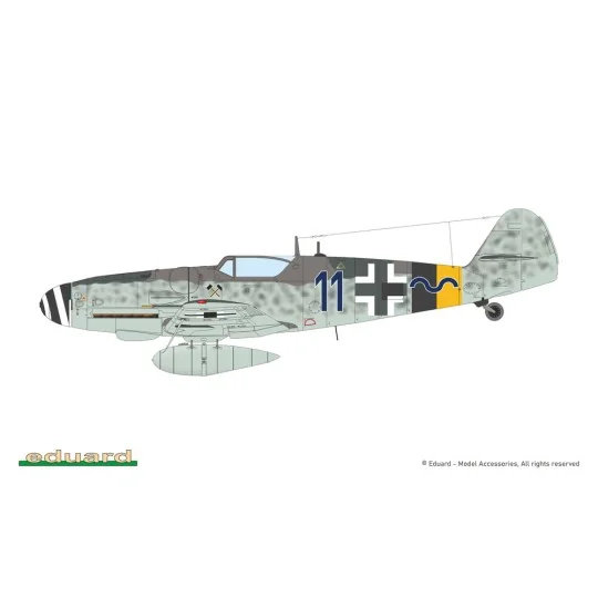 Bf 109G-14 EDUARD-PROFIPACK, 1/72 - Eduard Plastic Kits 70161