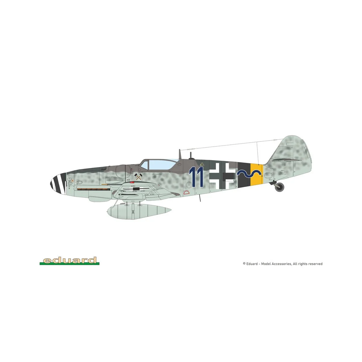 Bf 109G-14 EDUARD-PROFIPACK, 1/72 - Eduard Plastic Kits 70161