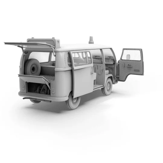 VOLKSWAGEN T2 Model 1967 Airport Bus, 1/35 - AK Interactive AK35033