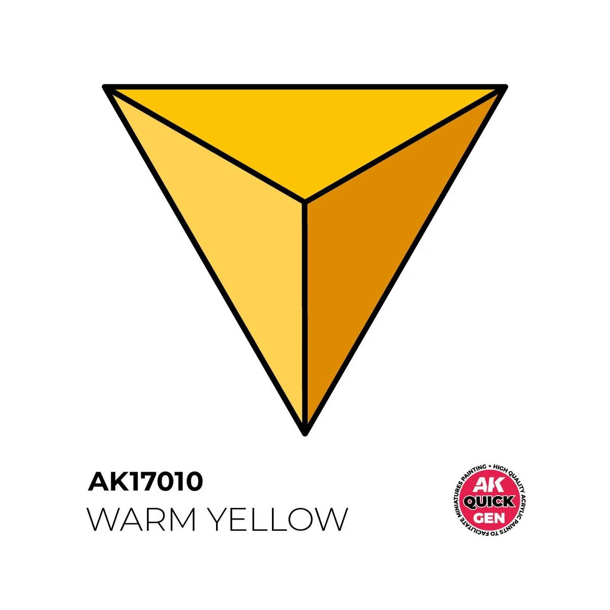 WARM YELLOW 18 ml - QUICK GEN - AK Interactive AK17010