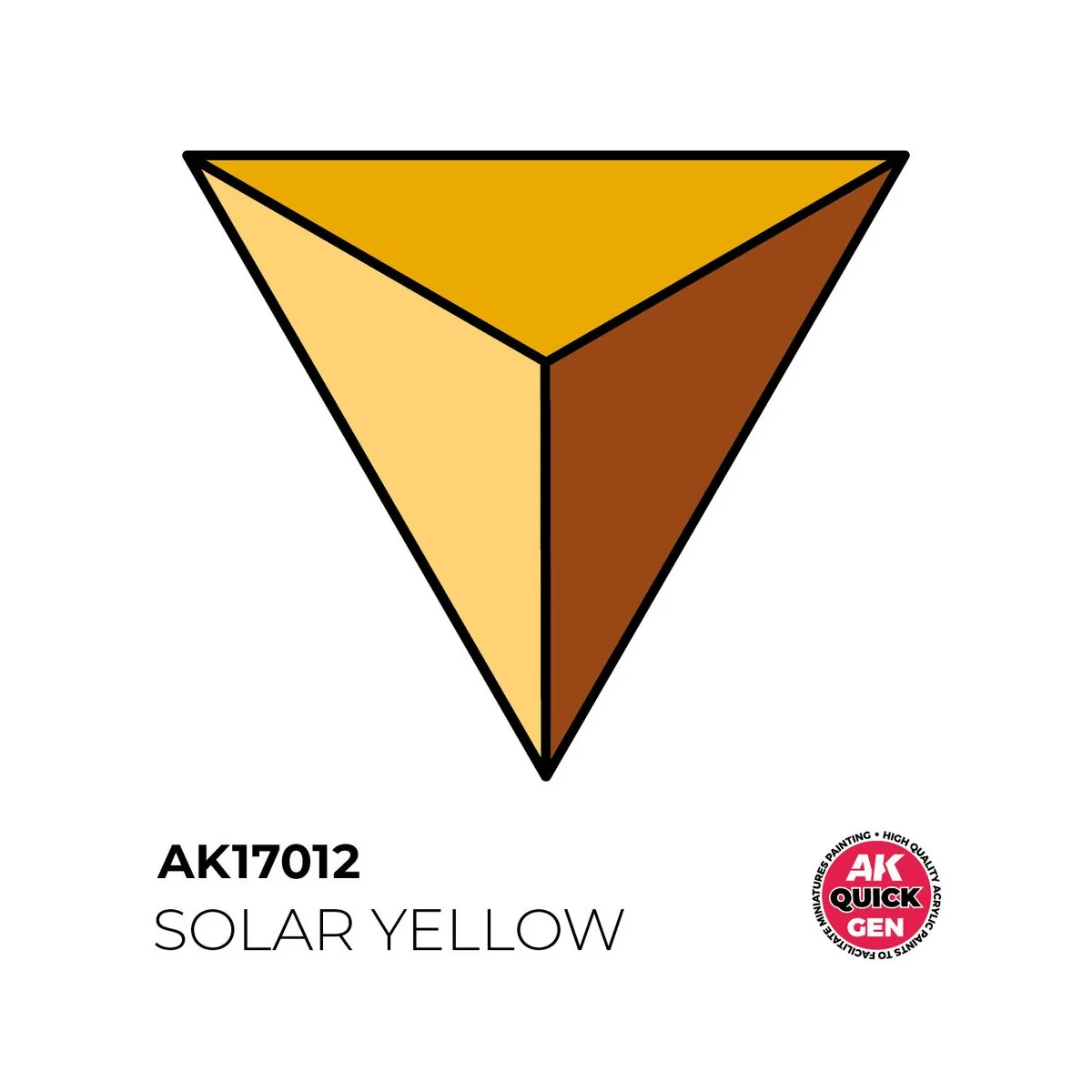 SOLAR YELLOW 18 ml - QUICK GEN - AK Interactive AK17012