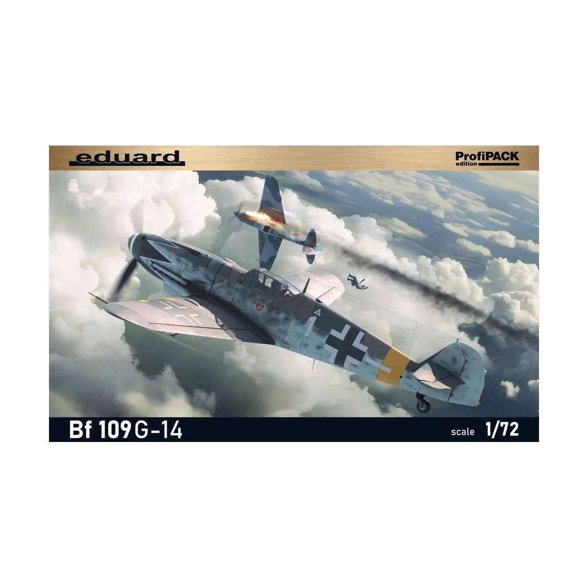 Bf 109G-14 EDUARD-PROFIPACK, 1/72 - Eduard Plastic Kits 70161