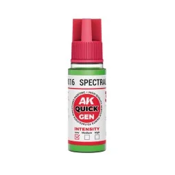 SPECTRAL GREEN 18 ml - QUICK GEN - AK Interactive AK17016 2