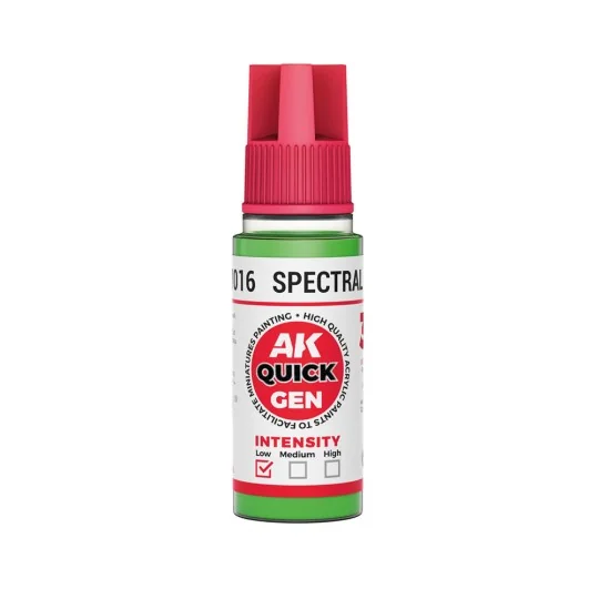 SPECTRAL GREEN 18 ml - QUICK GEN - AK Interactive AK17016