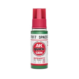 SPACE GREEN 18 ml - QUICK GEN - AK Interactive AK17017 2