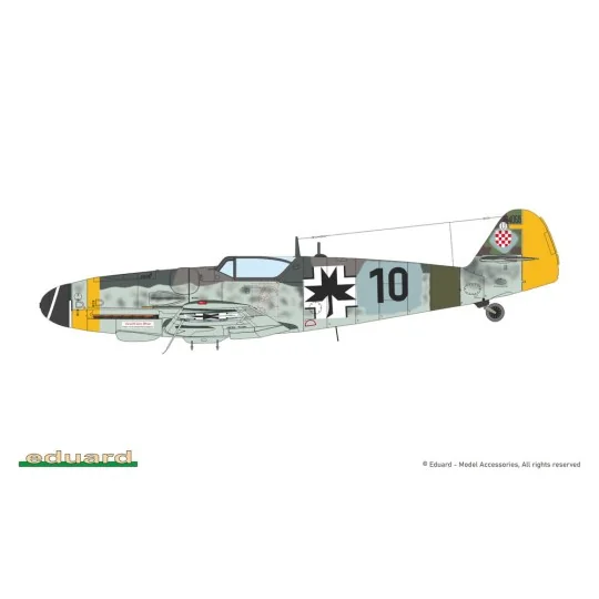 Bf 109G-14 EDUARD-PROFIPACK, 1/72 - Eduard Plastic Kits 70161