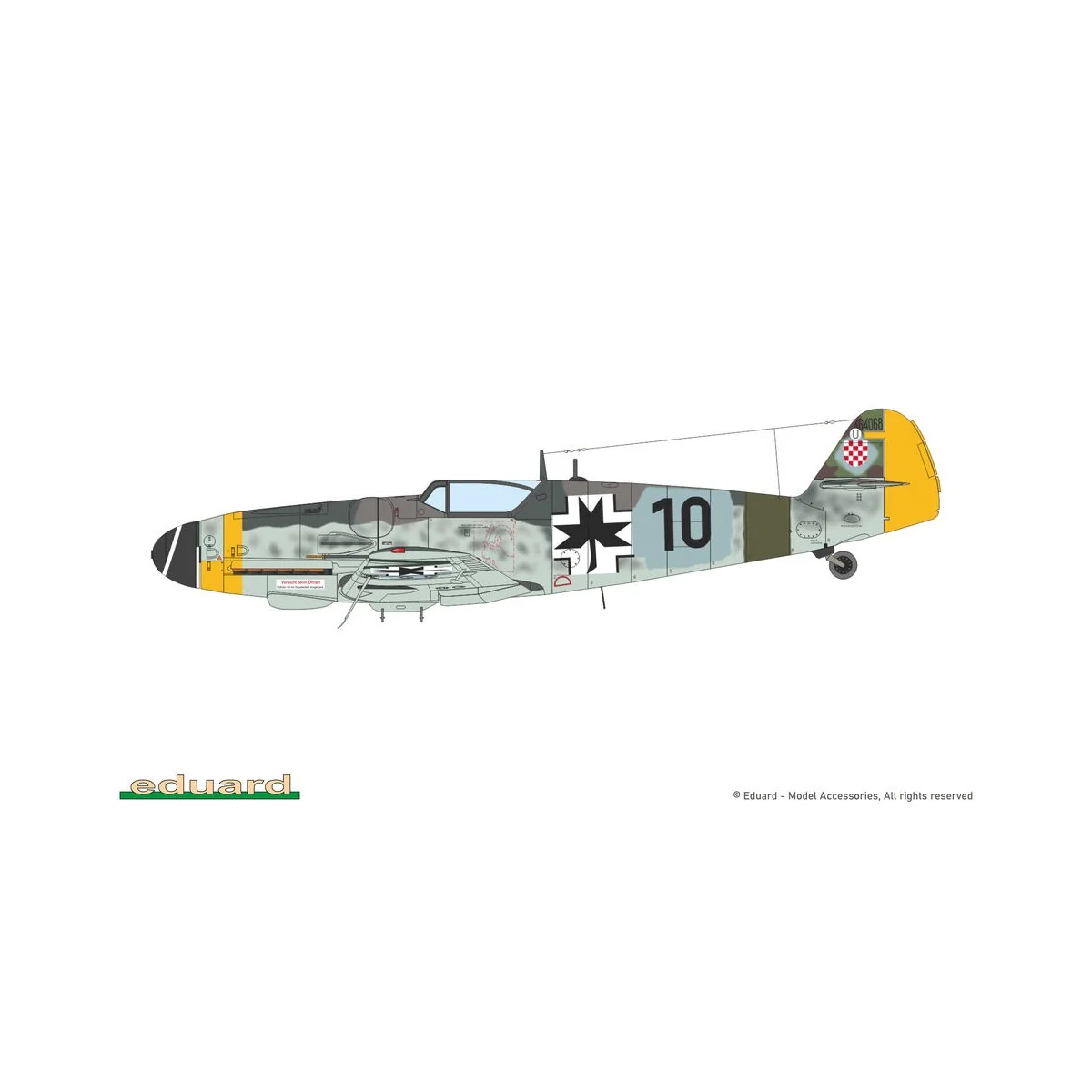 Bf 109G-14 EDUARD-PROFIPACK, 1/72 - Eduard Plastic Kits 70161