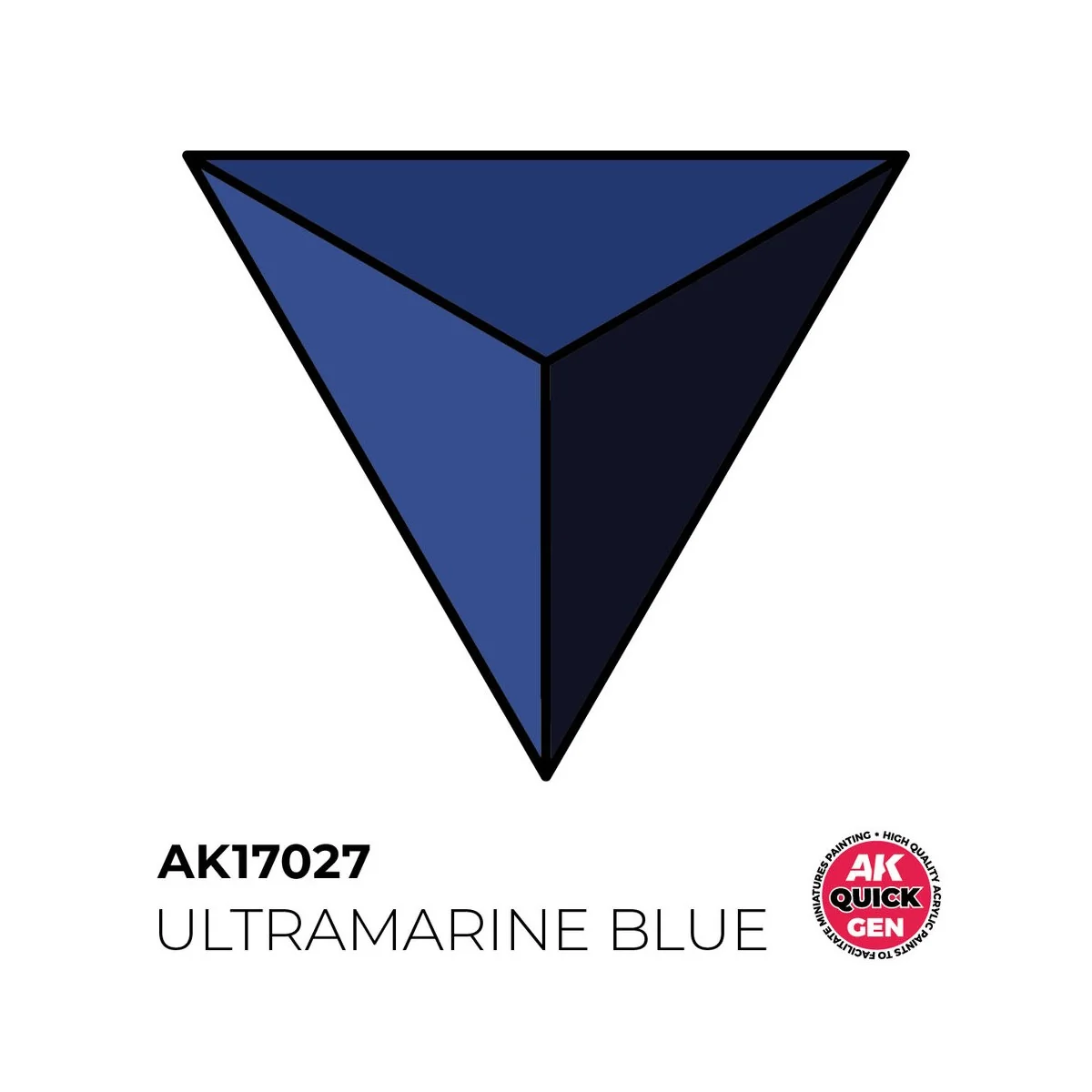 ULTRAMARINE BLUE 18 ml - QUICK GEN - AK Interactive AK17027
