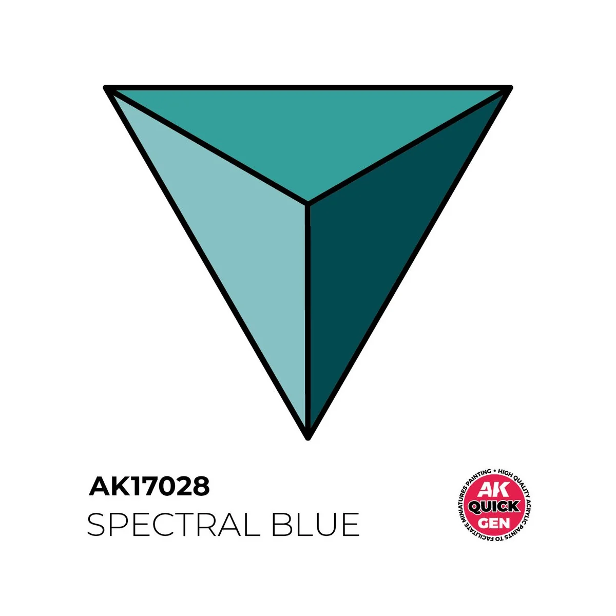 SPECTRAL BLUE 18 ml - QUICK GEN - AK Interactive AK17028