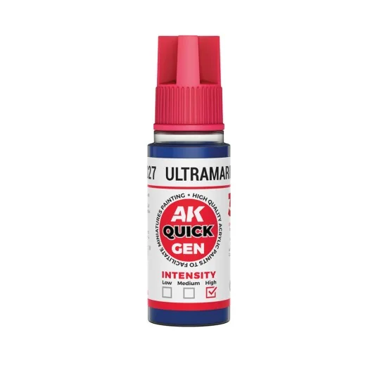 ULTRAMARINE BLUE 18 ml - QUICK GEN - AK Interactive AK17027