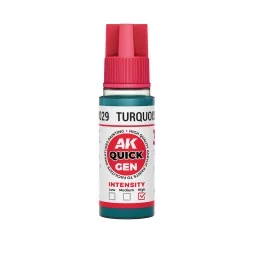TURQUOISE BLUE 18 ml - QUICK GEN - AK Interactive AK17029 2