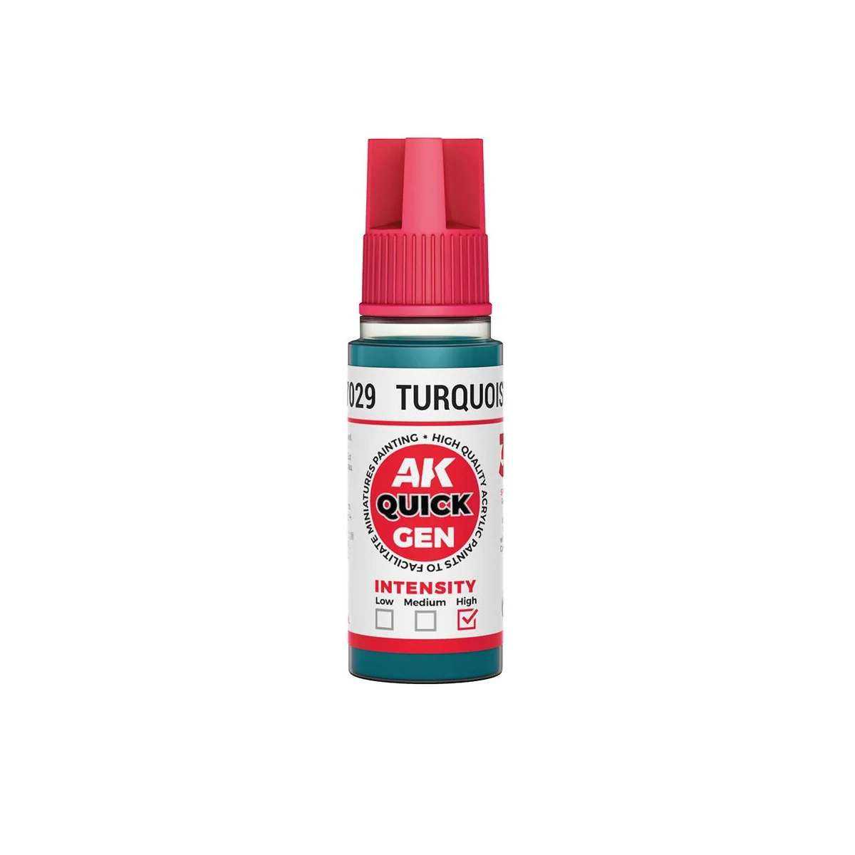 TURQUOISE BLUE 18 ml - QUICK GEN - AK Interactive AK17029