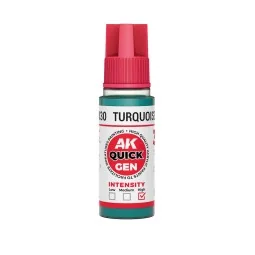 TURQUOISE GREEN 18 ml - QUICK GEN - AK Interactive AK17030 2