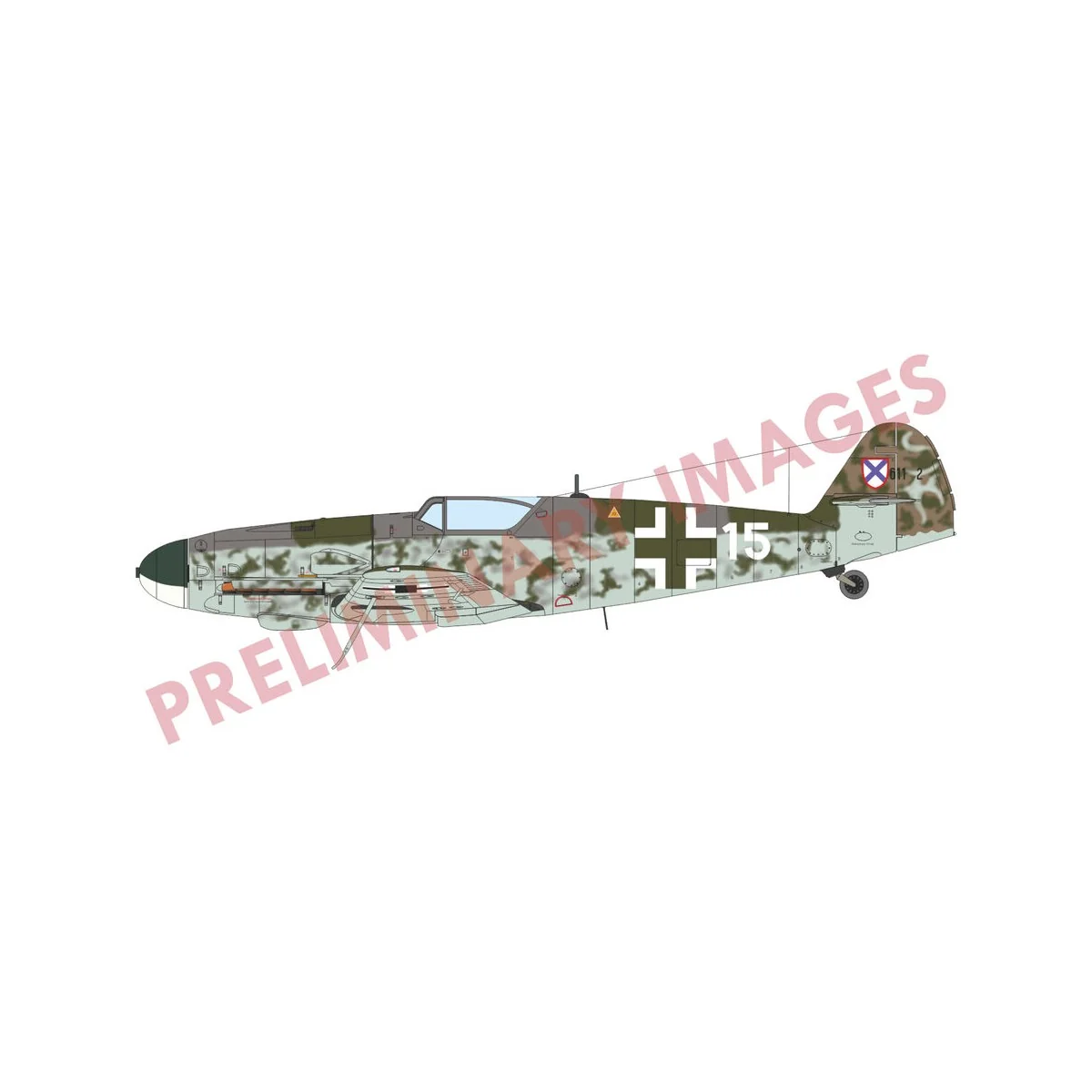 Bf 109G-10 WNF/Diana EDUARD-PROFIPACK - Eduard Plastic Kits 70164