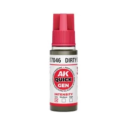 DIRTY GREY 18 ml - QUICK GEN - AK Interactive AK17046 2
