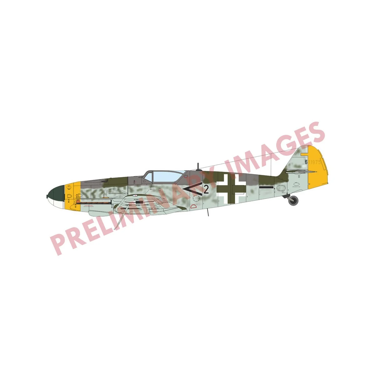 Bf 109G-10 WNF/Diana EDUARD-PROFIPACK - Eduard Plastic Kits 70164