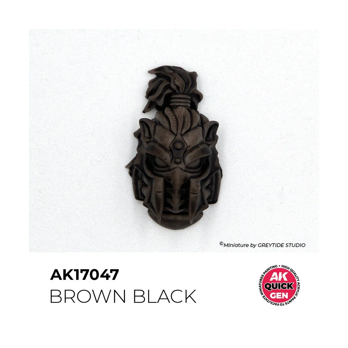BROWN BLACK 18 ml - QUICK GEN - AK Interactive AK17047