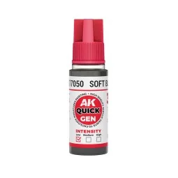 SOFT BLACK 18 ml - QUICK GEN - AK Interactive AK17050 2