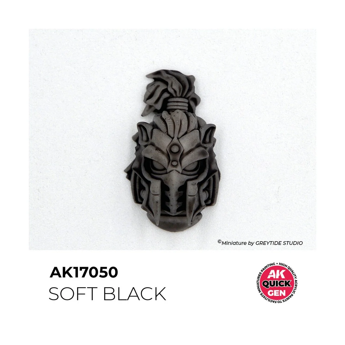 SOFT BLACK 18 ml - QUICK GEN - AK Interactive AK17050