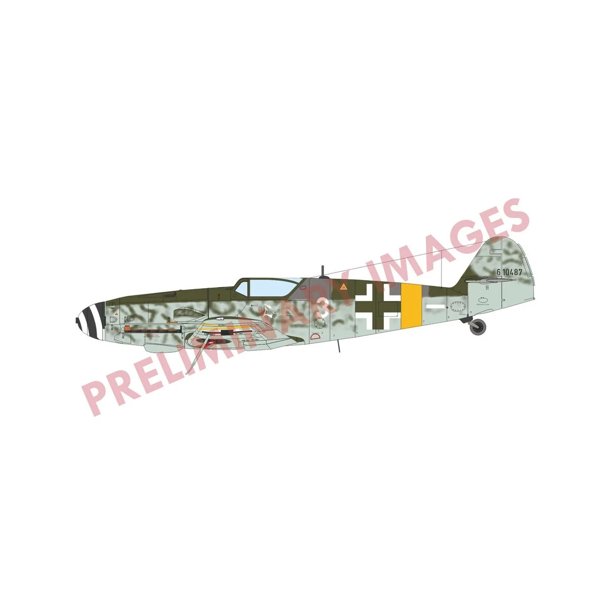 Bf 109G-10 WNF/Diana EDUARD-PROFIPACK, 1/72 - Eduard Plastic Kits 7... Bf 109G-10 WNF/Diana EDUARD-PROFIPACK, 1/72 - Eduard Plastic Kits 7...
