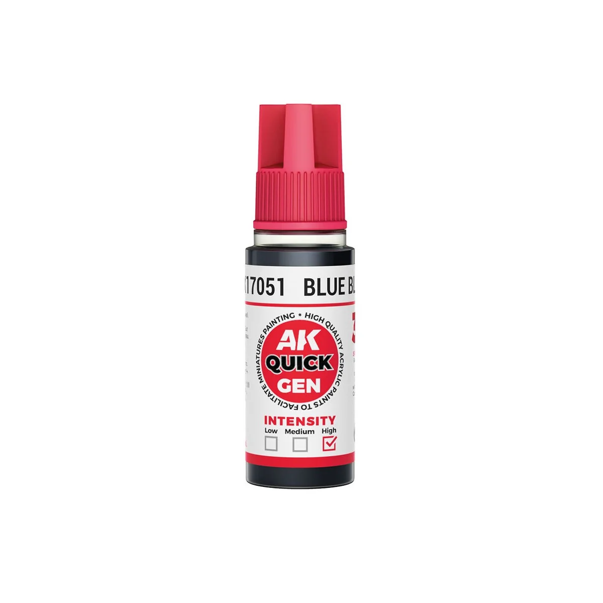 BLUE BLACK 18 ml - QUICK GEN - AK Interactive AK17051