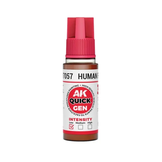 HUMAN FLESH 18 ml - QUICK GEN - AK Interactive AK17057