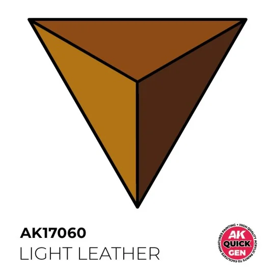 LIGHT LEATHER 18 ml - QUICK GEN - AK Interactive AK17060
