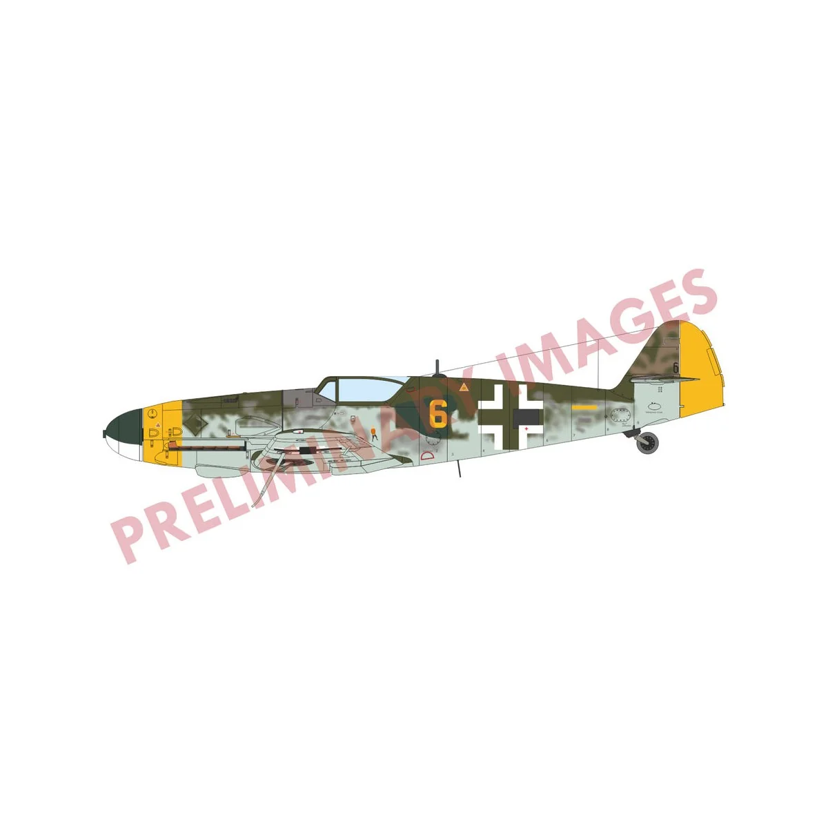 Bf 109G-10 WNF/Diana EDUARD-PROFIPACK - Eduard Plastic Kits 70164