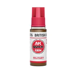 BRITISH UNIFORM 18 ml - QUICK GEN - AK Interactive AK17076 2