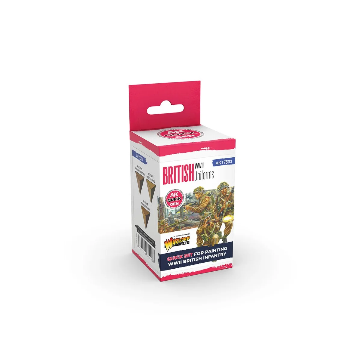 BRITISH UNIFORMS (QUICK GEN SET) - AK Interactive AK17503