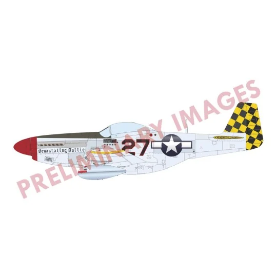 P-51D-5 Mustang EDUARD-PROFIPACK - Eduard Plastic Kits 70171