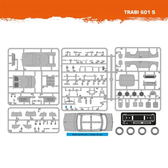 TRABI 601 S, 1/35 - AK Interactive AK35032