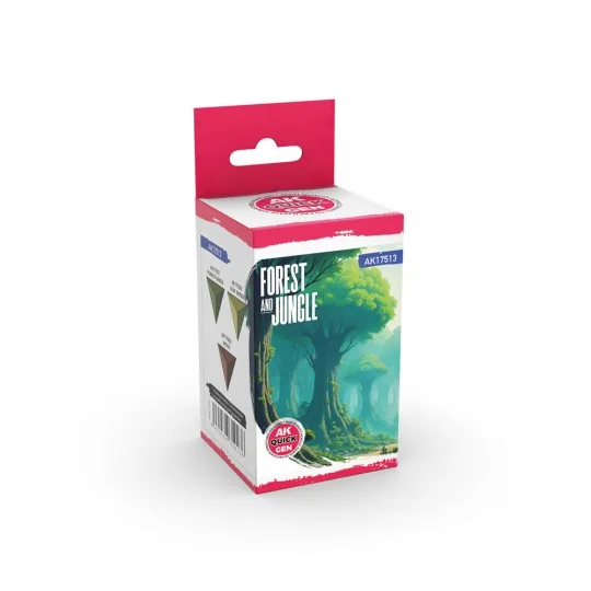 FOREST & JUNGLE (QUICK GEN SET) - AK Interactive AK17513