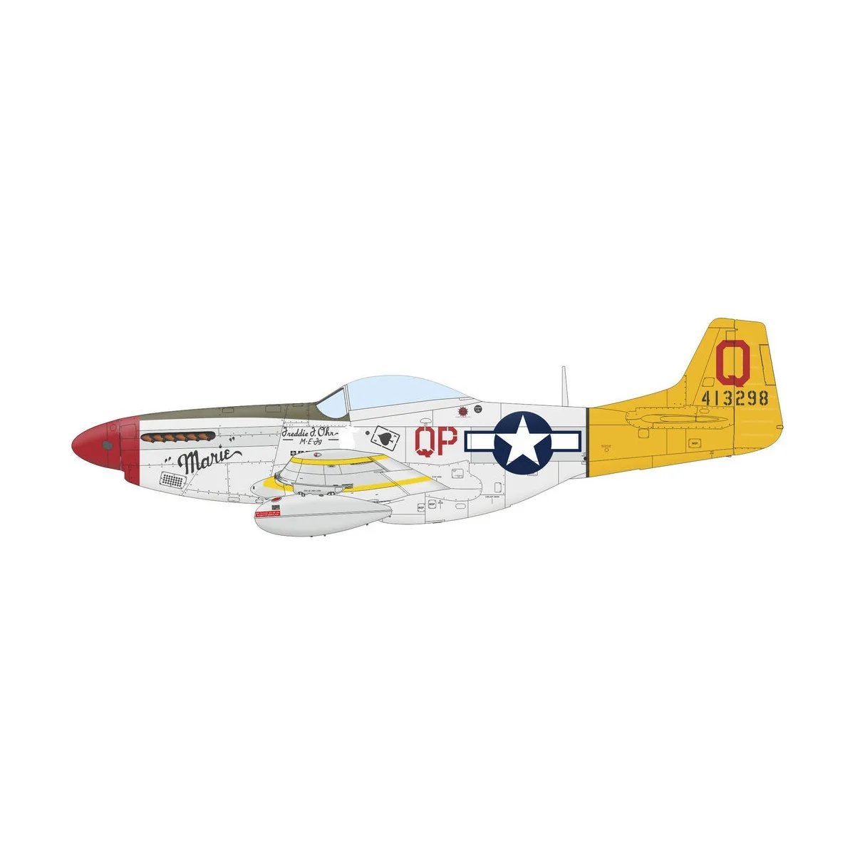 P-51D Mustang EDUARD-PROFIPACK - Eduard Plastic Kits 70173