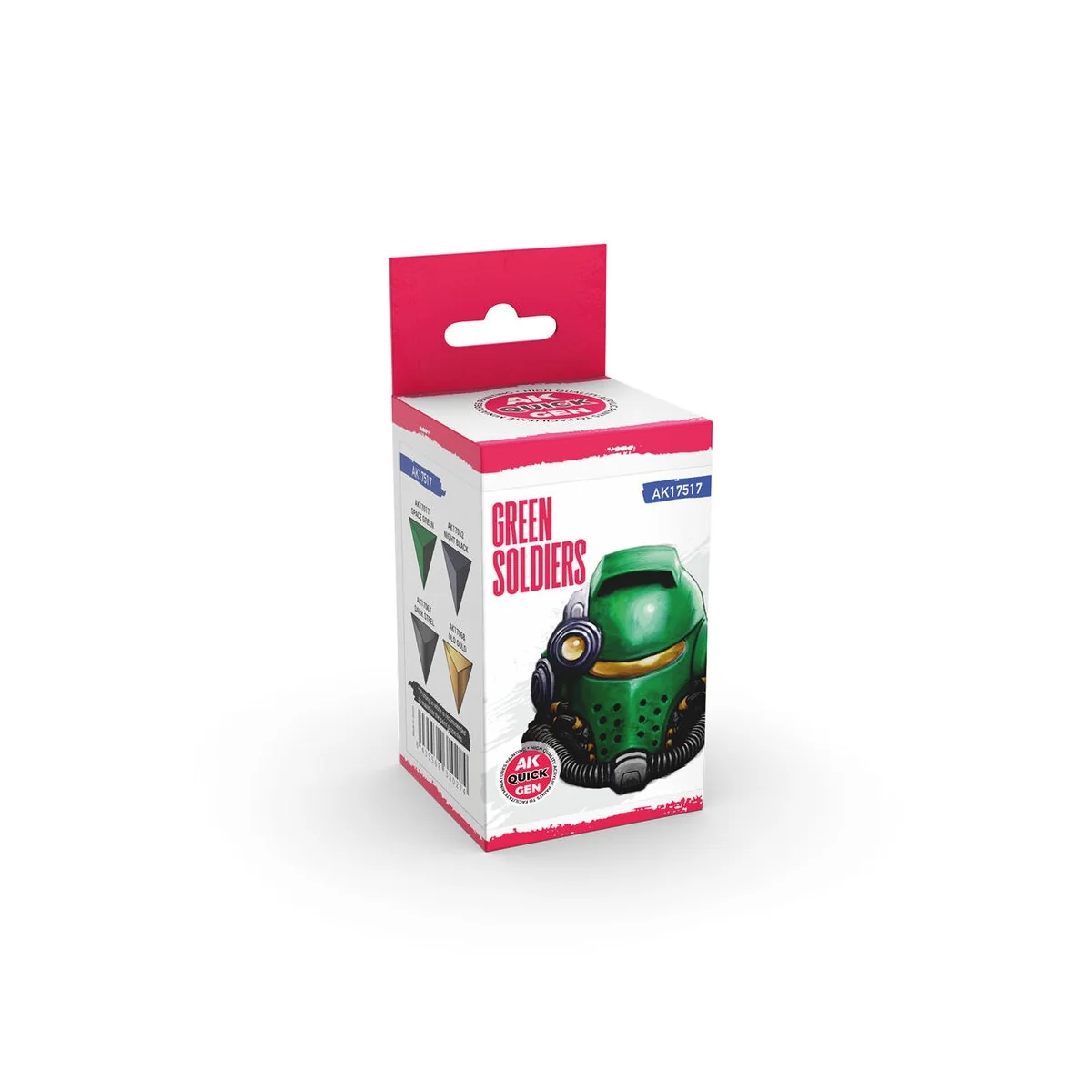GREEN SOLDIERS (QUICK GEN SET) - AK Interactive AK17517
