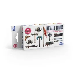 METALLICS (QUICK GEN SET) - AK Interactive AK17522