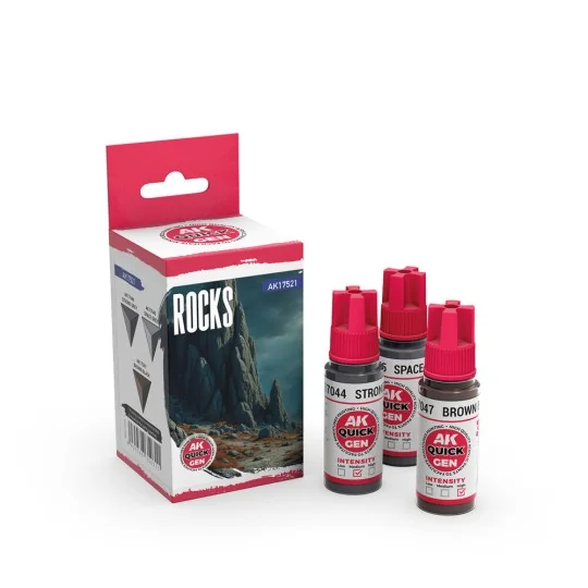 ROCKS (QUICK GEN SET) - AK Interactive AK17521