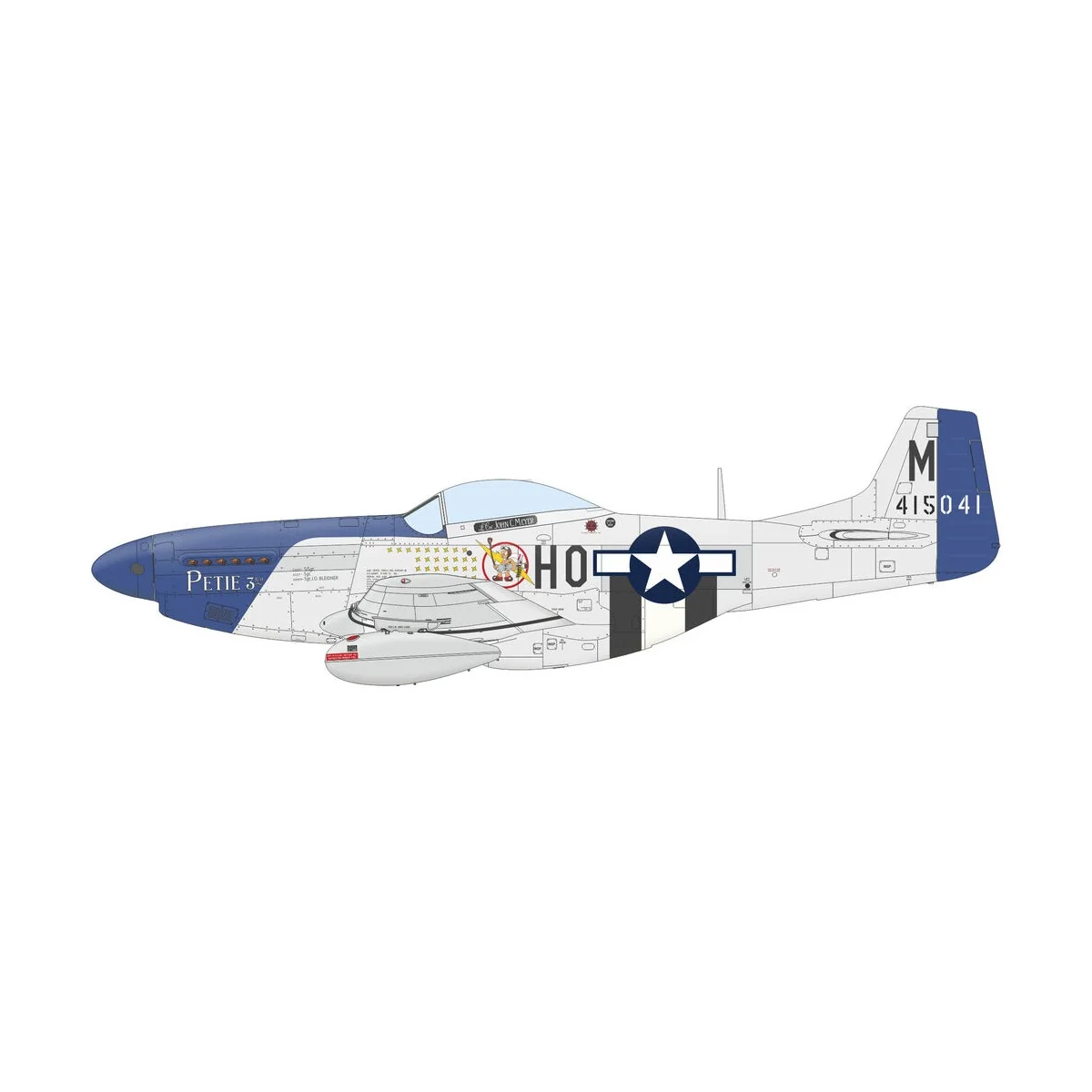 P-51D Mustang EDUARD-PROFIPACK - Eduard Plastic Kits 70173