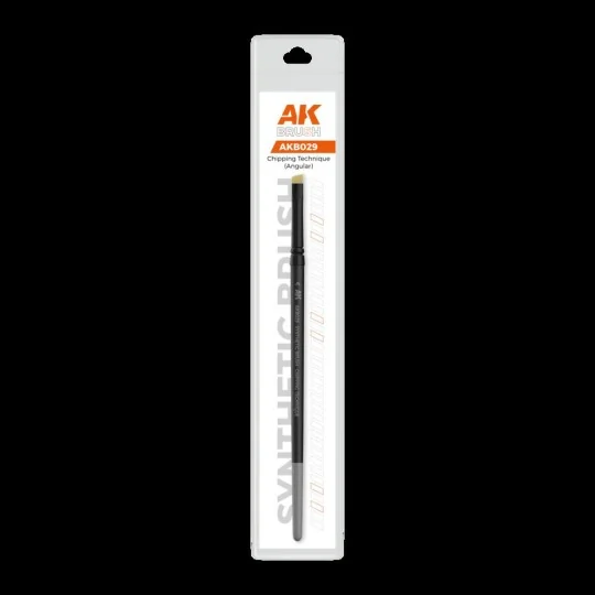 AK SYNTHETIC BRUSH - CHIPPING TECHNIQUE (ANGULAR) - AK Interactive ...