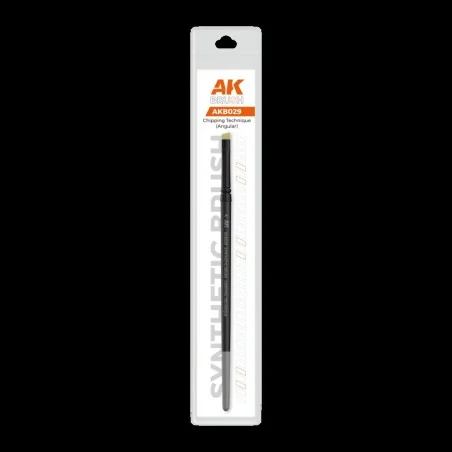 AK SYNTHETIC BRUSH - CHIPPING TECHNIQUE (ANGULAR) - AK Interactive ...