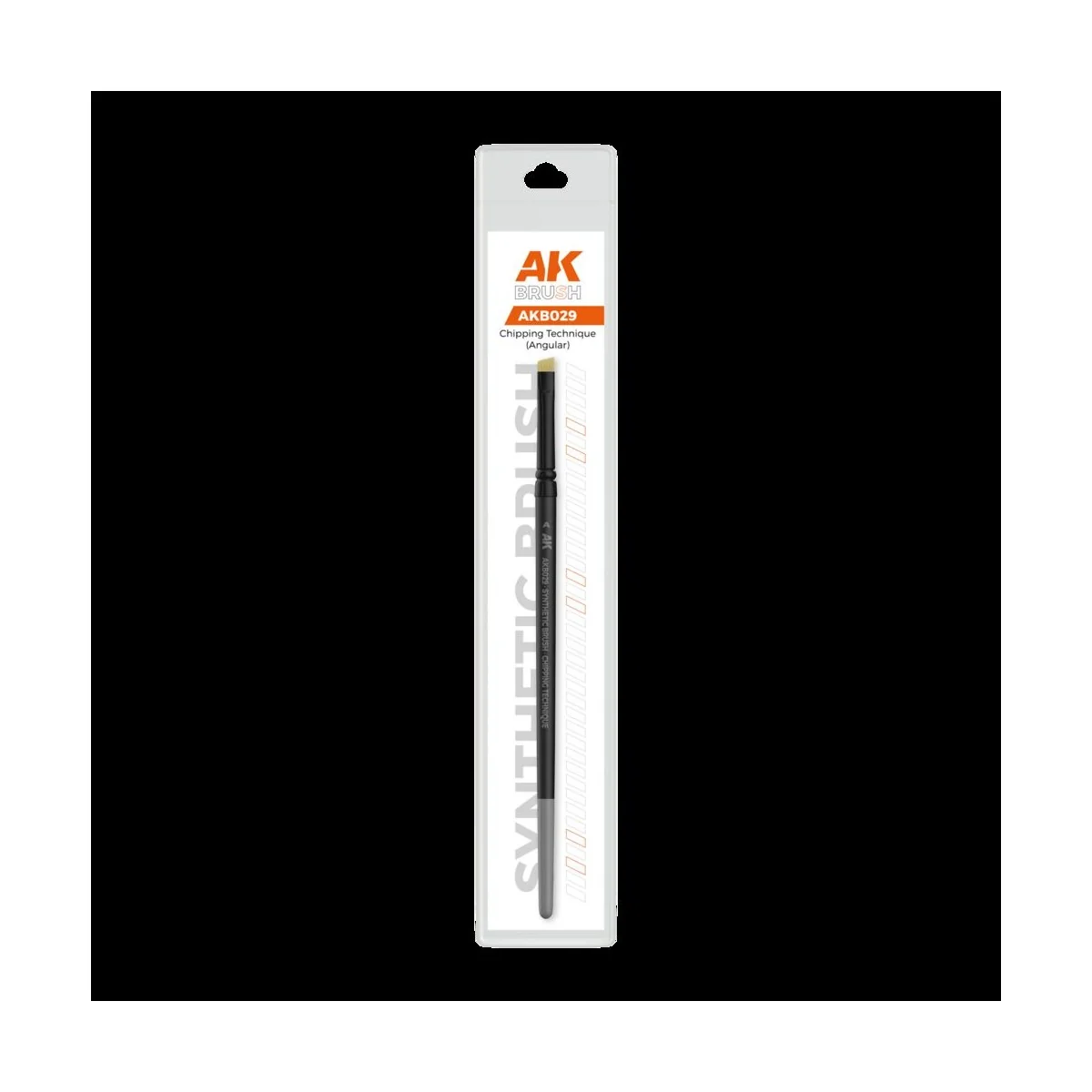 AK SYNTHETIC BRUSH - CHIPPING TECHNIQUE (ANGULAR) - AK Interactive ...