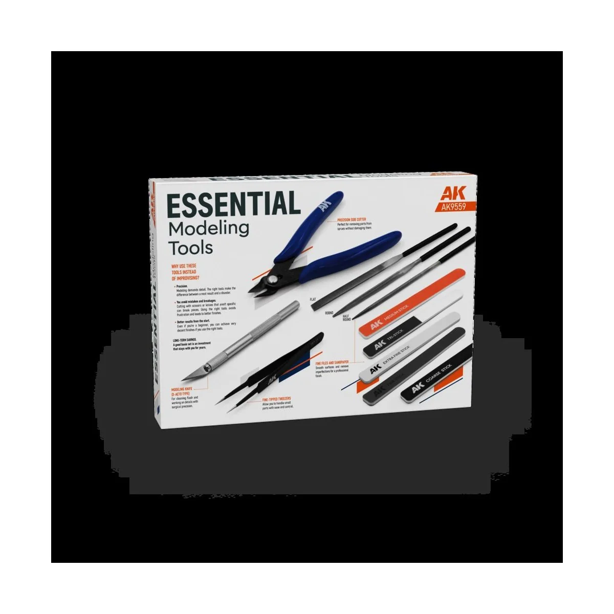ESSENTIAL MODELING TOOLS - AK Interactive AK9559