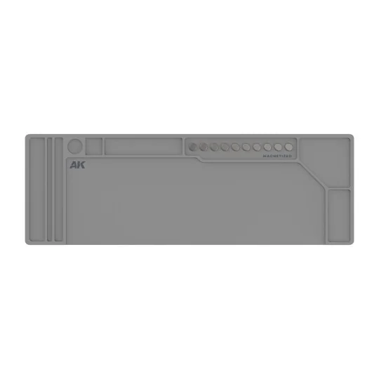SILICONE TABLECLOTH GREY 88, 50 X 30 CM - AK Interactive AK9562