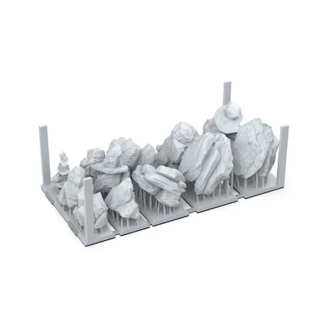 ROCKS & TORS - BASING BITS 12 pieces - AK Interactive AKBIT0003