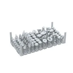 FOREST MUSHROOMS - BASING BITS 63 pieces - AK Interactive AKBIT0005 2