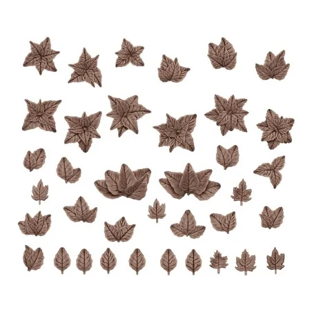 FOREST LEAVES - BASING BITS 35 pieces - AK Interactive AKBIT0004